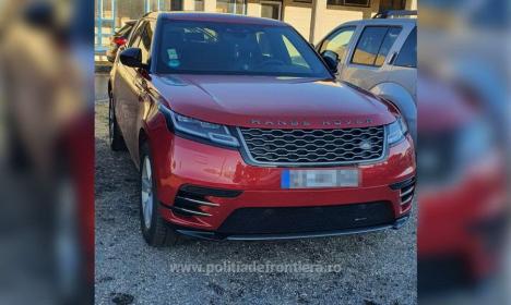 Range Rover de 100.000 de euro, confiscat în vama Borş (FOTO)