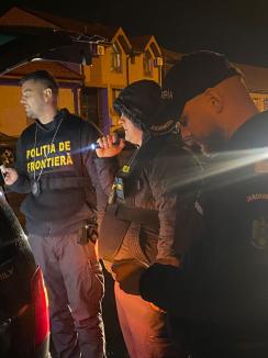 Razie de amploare a polițiștilor în Oradea: Au ieșit în stradă inclusiv ”mascații” (FOTO/VIDEO)