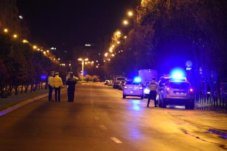 Nu e de glumă! Poliţia face razii şi în Bihor, pentru a-i controla pe cei care ies din case după 10 seara! (FOTO / VIDEO)