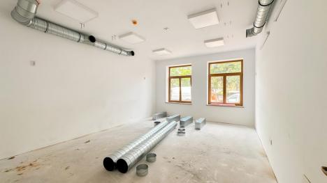 Școala „Ion Bogdan” din Oncea, modernizată prin PNRR: lucrările au ajuns la stadiul de 80% (FOTO)