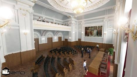 Clădirea Primăriei Oradea va intra în reabilitare pentru a putea primi turişti. Vezi cum va arăta! (FOTO)