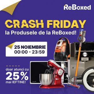 ReBoxed CRASH FRIDAY 2022, cu reduceri şi produse gratuite doar în 25 noiembrie (VIDEO)