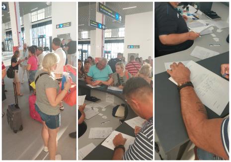 Turiștii cărora Aeroportul Oradea le-a încurcat bagajele s-au întors acasă: spun că le-au primit cu mare întârziere și vor despăgubiri (FOTO)