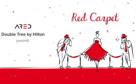 Gratuit pe „Red Carpet”: Ared şi DoubleTree by Hilton vă invită la o întâlnire cu eleganţa şi muzica!