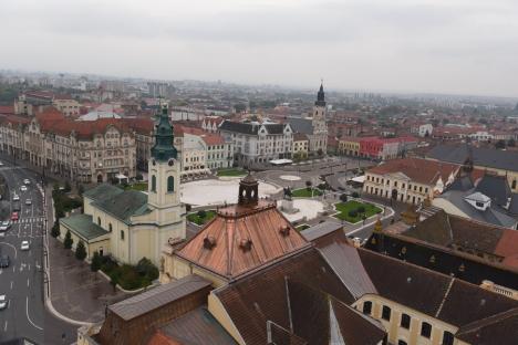 Acces gratuit! Turnul Primăriei Oradea a fost redeschis publicului după doi ani de șantier (FOTO / VIDEO)