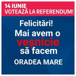 Biznismeni de Oradea: Patronatele n-au fost în stare să strângă bani pentru o tombolă a referendumului