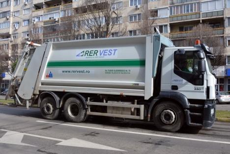 Salubritate fără vacanţă: Utilajele RER Vest vor colecta deşeurile după programul obişnuit