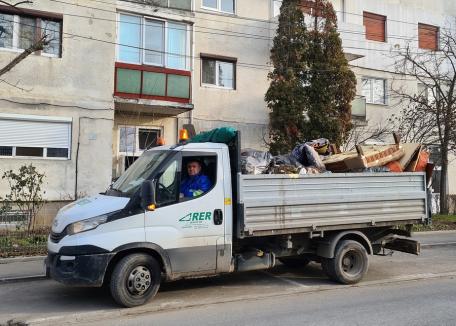 Să fie curățenie! În Oradea începe o nouă campanie de colectare a deșeurilor voluminoase