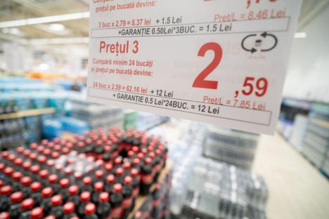S-a lansat Sistemul Garanție-Returnare: Fiecare ambalaj de băuturi va costa 50 de bani