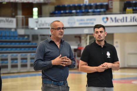 Handbaliştii de la CSM Oradea s-au reunit la Arena Antonio Alexe și au început pregătirile pentru Liga Zimbrilor (FOTO)