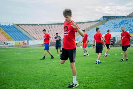 Baschetbaliştii de la CSM CSU Oradea s-au reunit la stadionul Iuliu Bodola (FOTO)