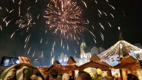 La mulţi ani, 2019! Mii de orădeni au sărbătorit Revelionul în centrul oraşului (FOTO/VIDEO)
