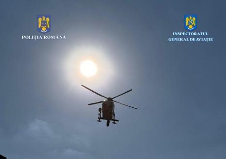 Judeţ de vitezomani: Peste 190 de permise reţinute și 1.000 de amenzi aplicate în Bihor. Șoselele, survolate cu un elicopter MAI (FOTO/VIDEO)