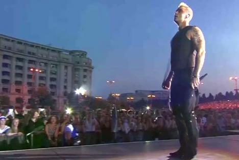 Concertul anului în România: Robbie Williams a cântat pentru 60.000 de fani