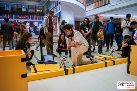 Echipa Universității din Oradea a câștigat patru premii la cel mai important concurs de robotică din România, „Robochallenge”