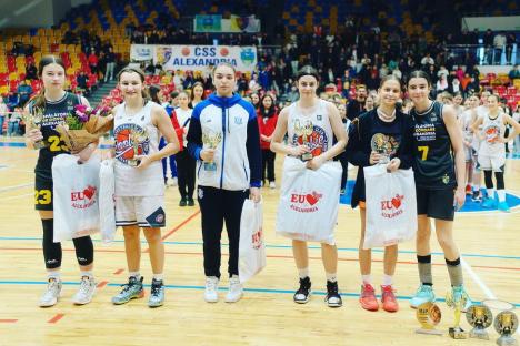 Fetele de la ACS Rookies Oradea au devenit campioane naţionale la baschet U14