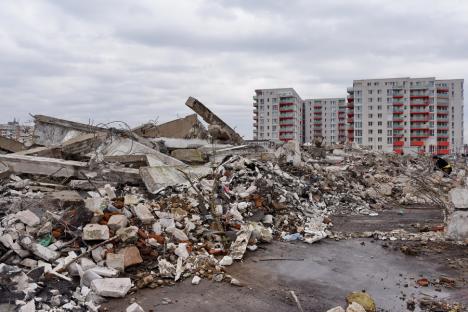 Ultimele hale ale fostei întreprinderi Înfrăţirea din Oradea au fost demolate. Vezi ce va fi construit în locul lor! (FOTO)