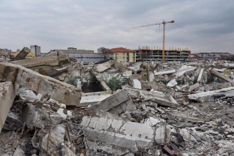 Ultimele hale ale fostei întreprinderi Înfrăţirea din Oradea au fost demolate. Vezi ce va fi construit în locul lor! (FOTO)