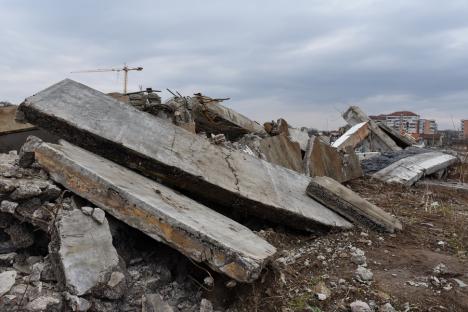 Ultimele hale ale fostei întreprinderi Înfrăţirea din Oradea au fost demolate. Vezi ce va fi construit în locul lor! (FOTO)