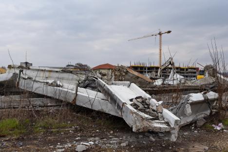 Ultimele hale ale fostei întreprinderi Înfrăţirea din Oradea au fost demolate. Vezi ce va fi construit în locul lor! (FOTO)