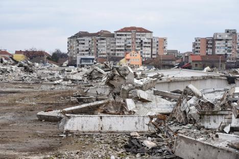 Ultimele hale ale fostei întreprinderi Înfrăţirea din Oradea au fost demolate. Vezi ce va fi construit în locul lor! (FOTO)