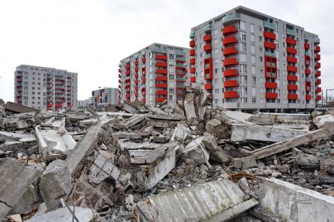 Ultimele hale ale fostei întreprinderi Înfrăţirea din Oradea au fost demolate. Vezi ce va fi construit în locul lor! (FOTO)