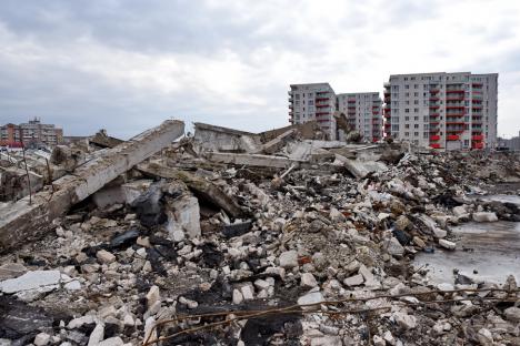 Ultimele hale ale fostei întreprinderi Înfrăţirea din Oradea au fost demolate. Vezi ce va fi construit în locul lor! (FOTO)