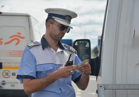 Weekend cu șoferi beți în trafic, în Bihor: şoferi fără permis şi cu alcoolemii de peste 1 la mie în aerul expirat s-au ales cu dosare penale