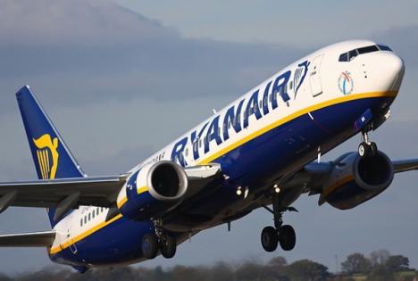 Ryanair anunţă o nouă destinaţie de zbor din Oradea: Memmingen (Germania)