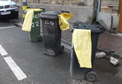 RER Ecologic Service distribuie saci galbeni orădenilor