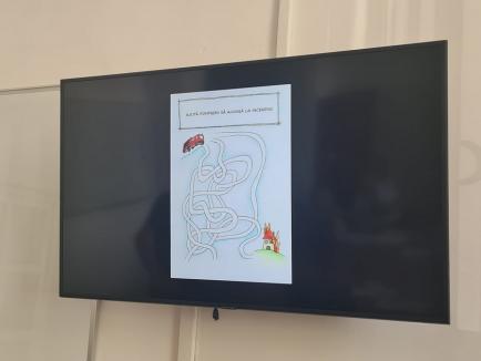 Pompierii bihoreni au lansat o revistă de benzi desenate. Vedeta ei e o salamandră, desenată de o tânără plutonier (FOTO)