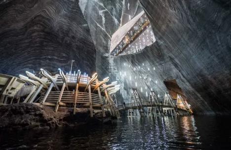 Salina Turda se extinde. Cum va arăta noua mină amenajată în adâncul pământului (FOTO)