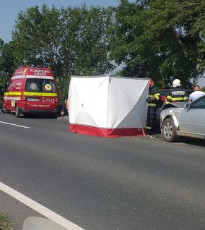 Accident mortal în Bihor: Două mașini s-au lovit lângă Salonta, o femeie de 39 de ani a decedat (FOTO)