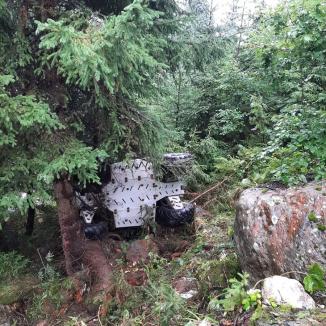 Accident cu ATV-ul, în Munții Bihorului: Doi turiști din Ungaria, tată și fiu, sunt în stare gravă, după ce au căzut într-o prăpastie (FOTO)