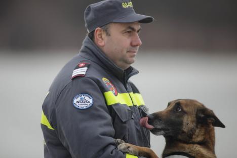 România a trimis zeci de salvatori în Turcia, însoțiți de câini antrenați pentru misiuni de căutare (FOTO)