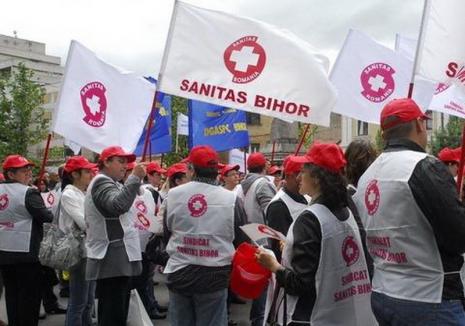 Cod roşu în spitalele din Bihor: Luni e grevă de avertisment, vineri  grevă generală