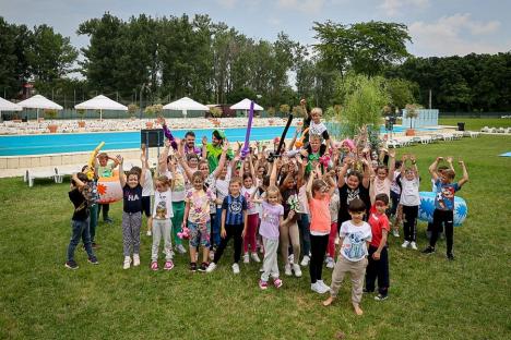 Copiii din Sânmartin au sărbătorit natura: Trei zile pline de activități, în Rezervația Naturală Pârâul Peța (FOTO)