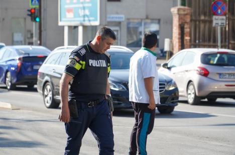 Scandal într-un magazin din Oradea: Un bărbat a tras cu un pistol cu bile și a rănit două persoane (FOTO)