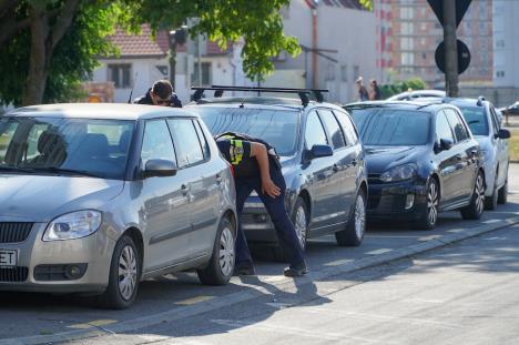 Scandal într-un magazin din Oradea: Un bărbat a tras cu un pistol cu bile și a rănit două persoane (FOTO)