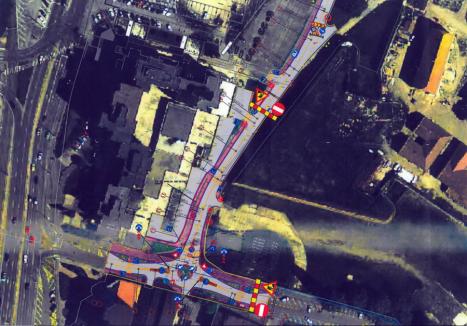 Alte restricții de trafic în Oradea! Strada Griviței va fi închisă pentru o lună pe tronsonul dinspre Finanțe (FOTO)