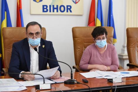 Consiliul Județean Bihor, primul buget sub Bolojan: venituri mai mari, cheltuieli de funcționare mult reduse, alocații duble pentru dezvoltare