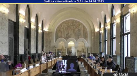 „Alberto, închide camera, frate!”. Un consilier a apărut dezbrăcat online, în ședința consiliului local al Sectorului 1 (VIDEO)