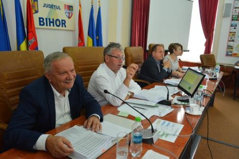 O nouă majoritate în Consiliul Judeţean Bihor: La propunerea PNL, cei doi consilieri ALDE au votat revocarea Consiliului de Administraţie al Aeroportului (FOTO / VIDEO)