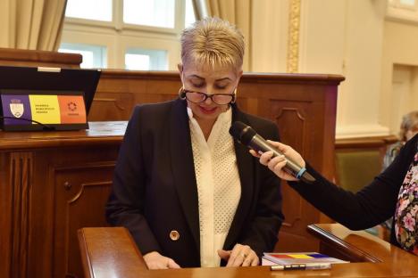 Liberala Daniela Fulop a depus jurământul de consilier local în Oradea