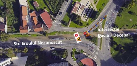 Se reface asfaltul pe strada Eroului Necunoscut din Oradea. Cum se va circula în zonă 