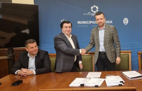 Primăria Oradea și Construcții Erbașu au semnat contractul pentru noul spital de Infecțioase, din strada Vlădeasa. Când încep lucrările (FOTO)