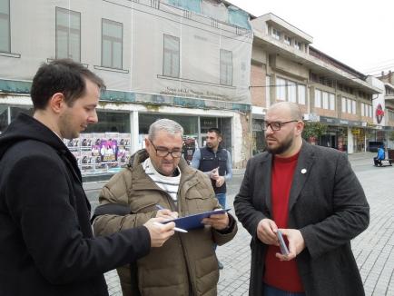 Obiectiv atins: Iniţiativa Fără penali în funcţii publice a strâns în Bihor peste 20.000 de semnături