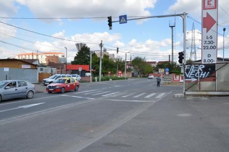 Primăria vrea giraţie la intersecţia străzii Oneştilor cu drumul spre Kaufland (FOTO)