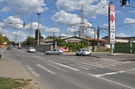 Primăria vrea giraţie la intersecţia străzii Oneştilor cu drumul spre Kaufland (FOTO)