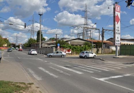 Primăria vrea giraţie la intersecţia străzii Oneştilor cu drumul spre Kaufland (FOTO)